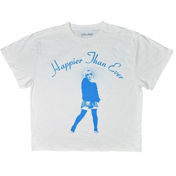 Billie Eilish Happier Than Ever ‘22-‘23 World Tour Official Merch Tee - Size XL